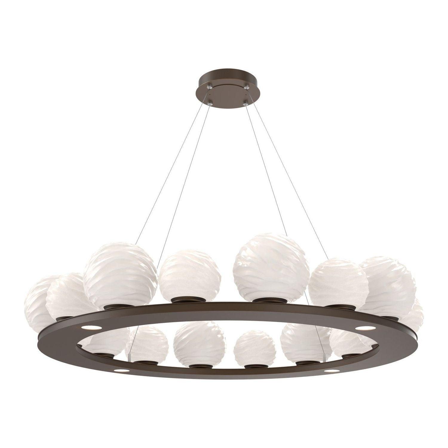 Hammerton Studio - Gaia LED Ring Chandelier - CHB0092-0D-FB-WL-CA1-L3 - Canada Light Shop