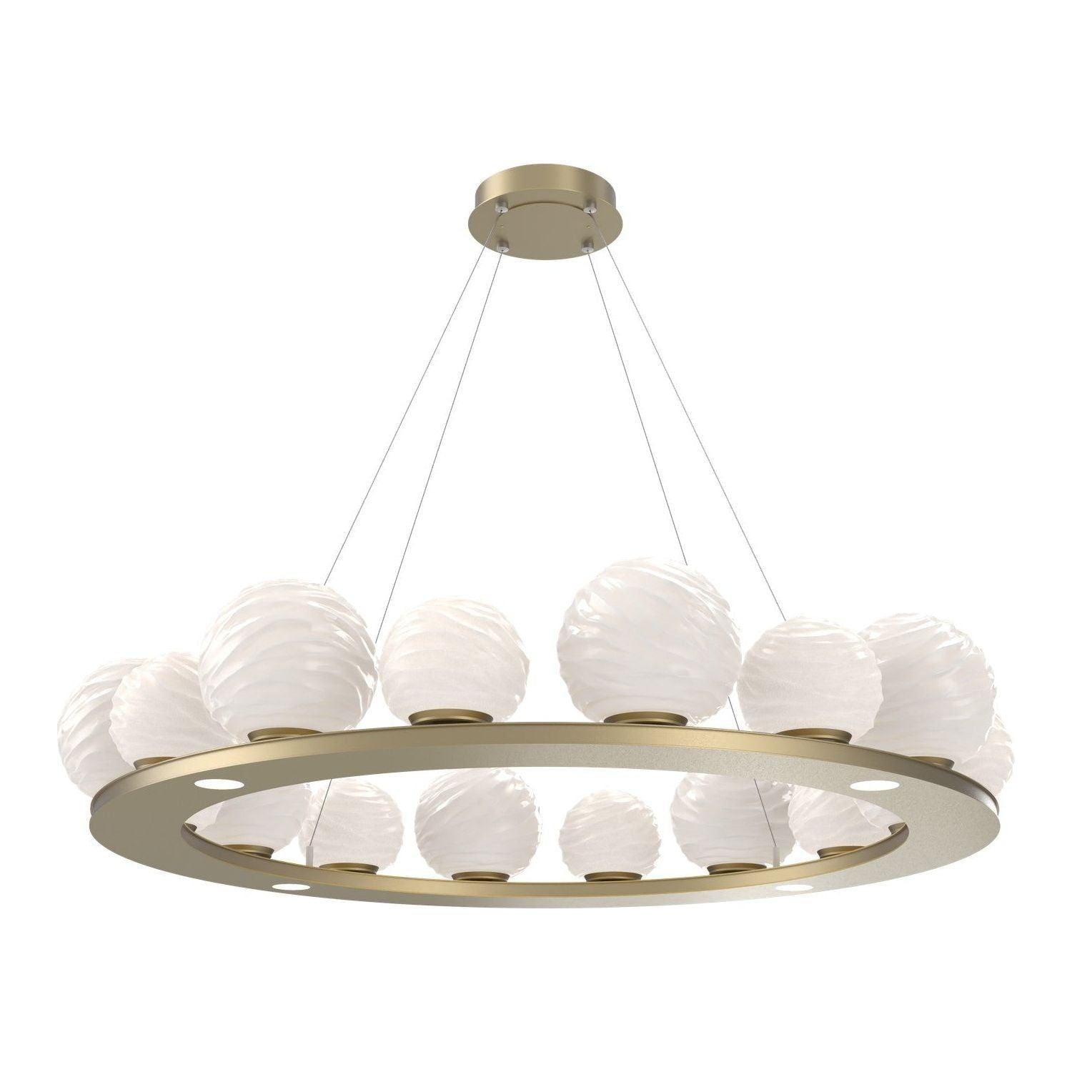 Hammerton Studio - Gaia LED Ring Chandelier - CHB0092-0D-GB-WL-CA1-L3 - Canada Light Shop