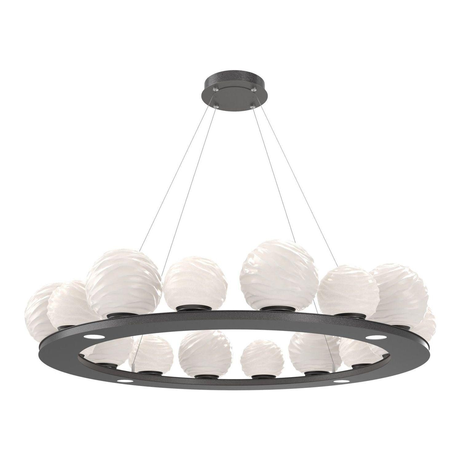 Hammerton Studio - Gaia LED Ring Chandelier - CHB0092-0D-GP-WL-CA1-L3 - Canada Light Shop