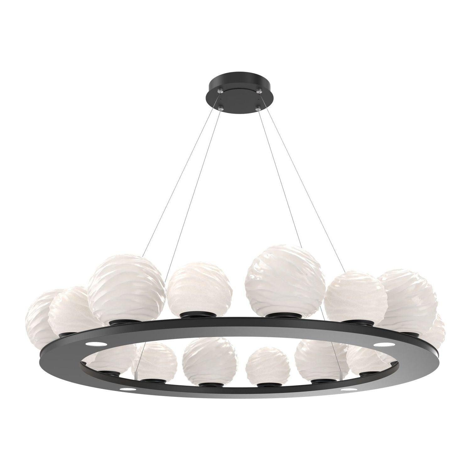 Hammerton Studio - Gaia LED Ring Chandelier - CHB0092-0D-MB-WL-CA1-L3 - Canada Light Shop