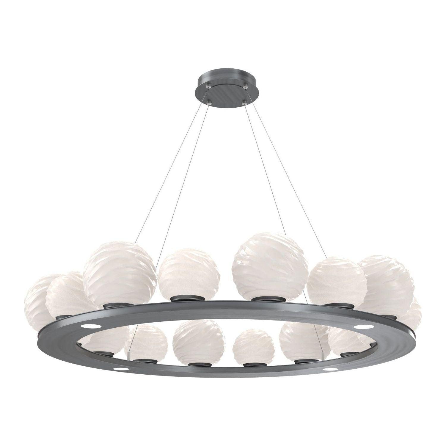 Hammerton Studio - Gaia LED Ring Chandelier - CHB0092-0D-GM-WL-CA1-L3 - Canada Light Shop