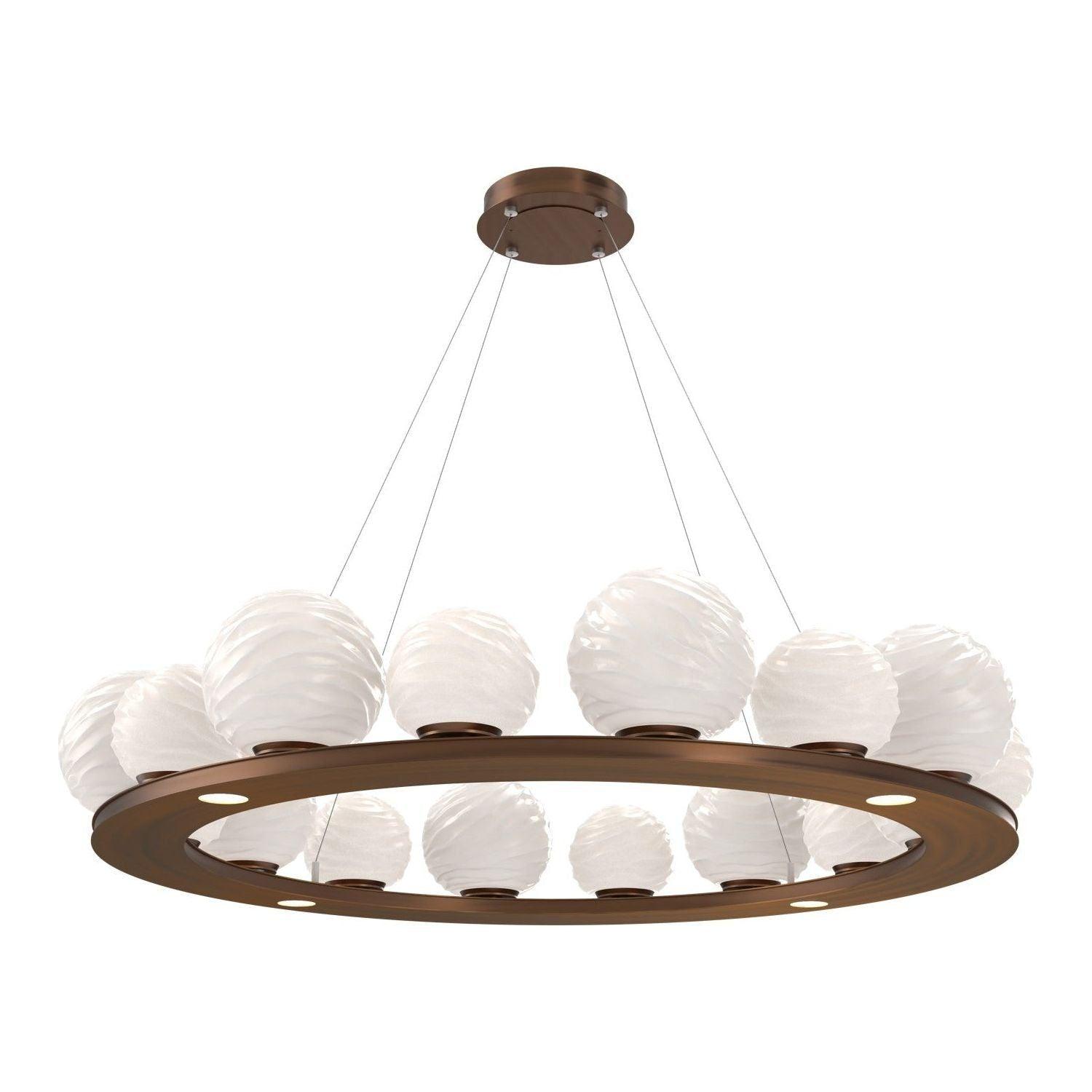 Hammerton Studio - Gaia LED Ring Chandelier - CHB0092-0D-RB-WL-CA1-L3 - Canada Light Shop