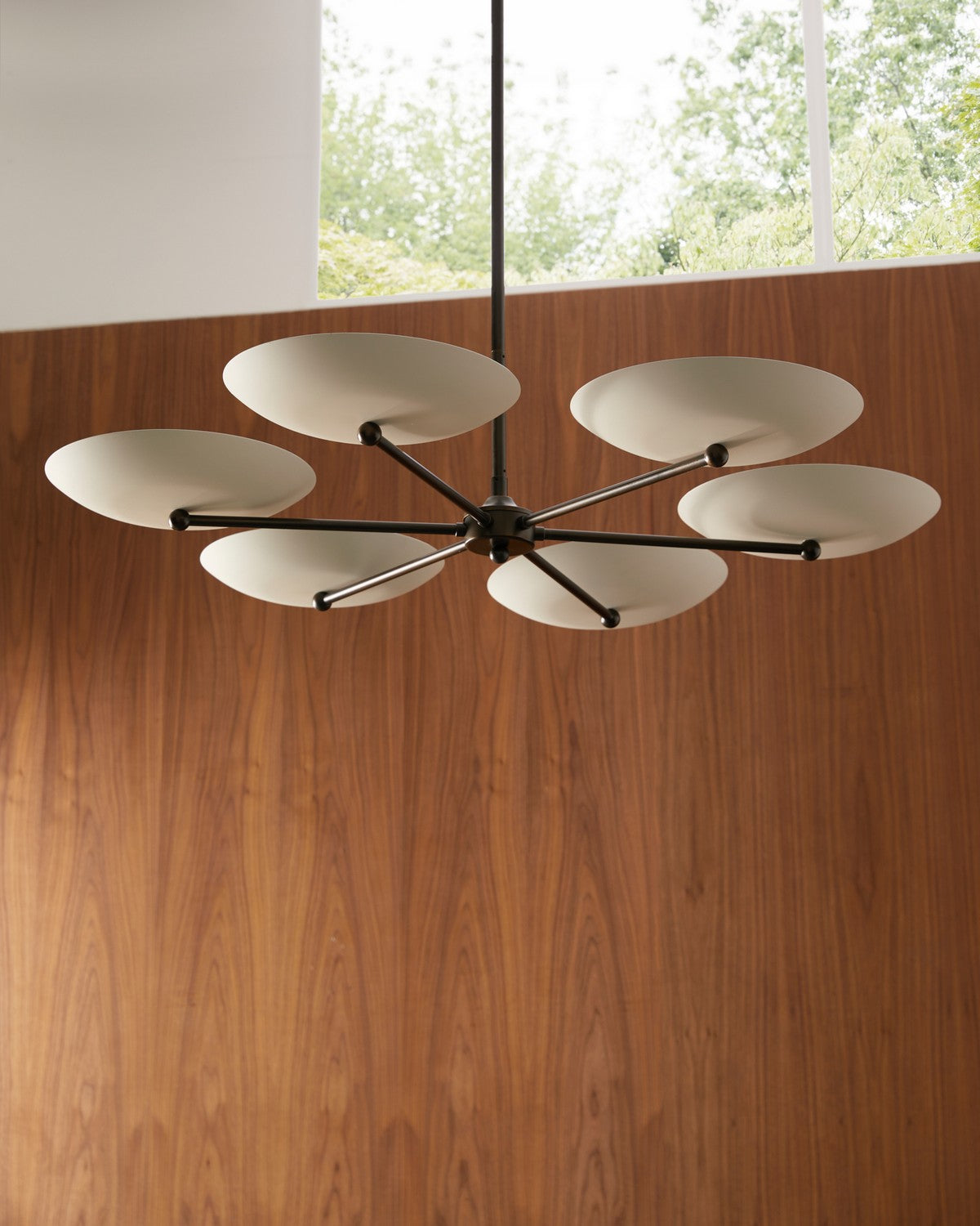 Arteriors DLC27 Griffith Six Chandelier in Bone / English Bronze