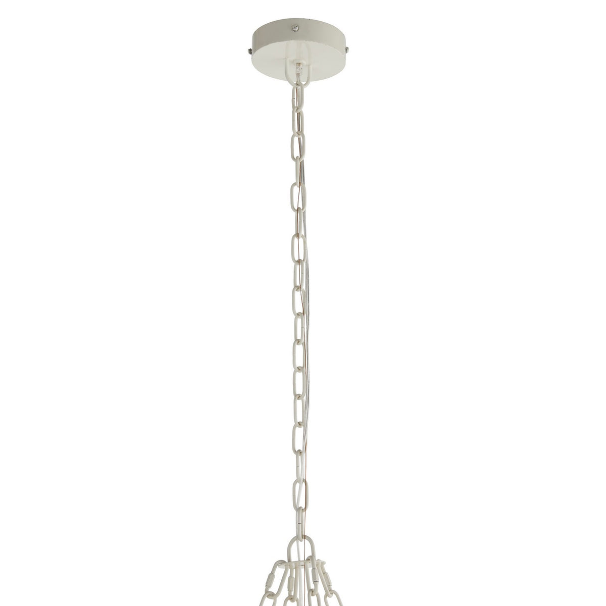 Arteriors DLS13 Tulane Chandelier in Natural/Natural/White