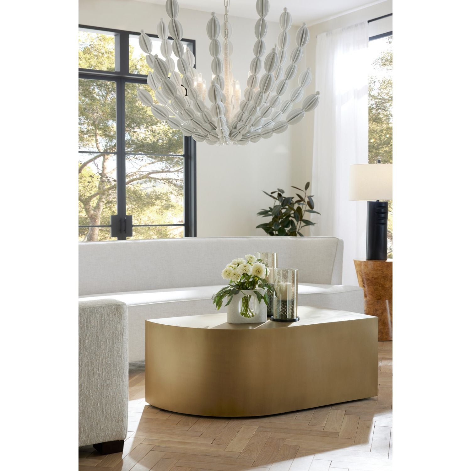 Arteriors - FCI16 - Cocktail Table - Cortez - Antique Brass