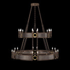 Fine Art Handcrafted Lighting - Mirage 2-Tier Round Chandelier - 100036-211 - Canada Light Shop