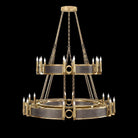 Fine Art Handcrafted Lighting - Mirage 2-Tier Round Chandelier - 100036-311 - Canada Light Shop