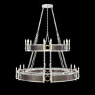 Fine Art Handcrafted Lighting - Mirage 2-Tier Round Chandelier - 100036-411 - Canada Light Shop