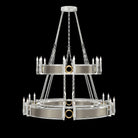 Fine Art Handcrafted Lighting - Mirage 2-Tier Round Chandelier - 100036-412 - Canada Light Shop