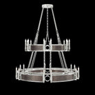 Fine Art Handcrafted Lighting - Mirage 2-Tier Round Chandelier - 100036-421 - Canada Light Shop