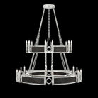 Fine Art Handcrafted Lighting - Mirage 2-Tier Round Chandelier - 100036-423 - Canada Light Shop
