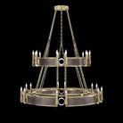 Fine Art Handcrafted Lighting - Mirage 2-Tier Round Chandelier - 100036-521 - Canada Light Shop