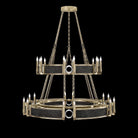 Fine Art Handcrafted Lighting - Mirage 2-Tier Round Chandelier - 100036-523 - Canada Light Shop