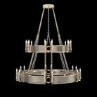 Fine Art Handcrafted Lighting - Mirage 2-Tier Round Chandelier - 100036-612 - Canada Light Shop