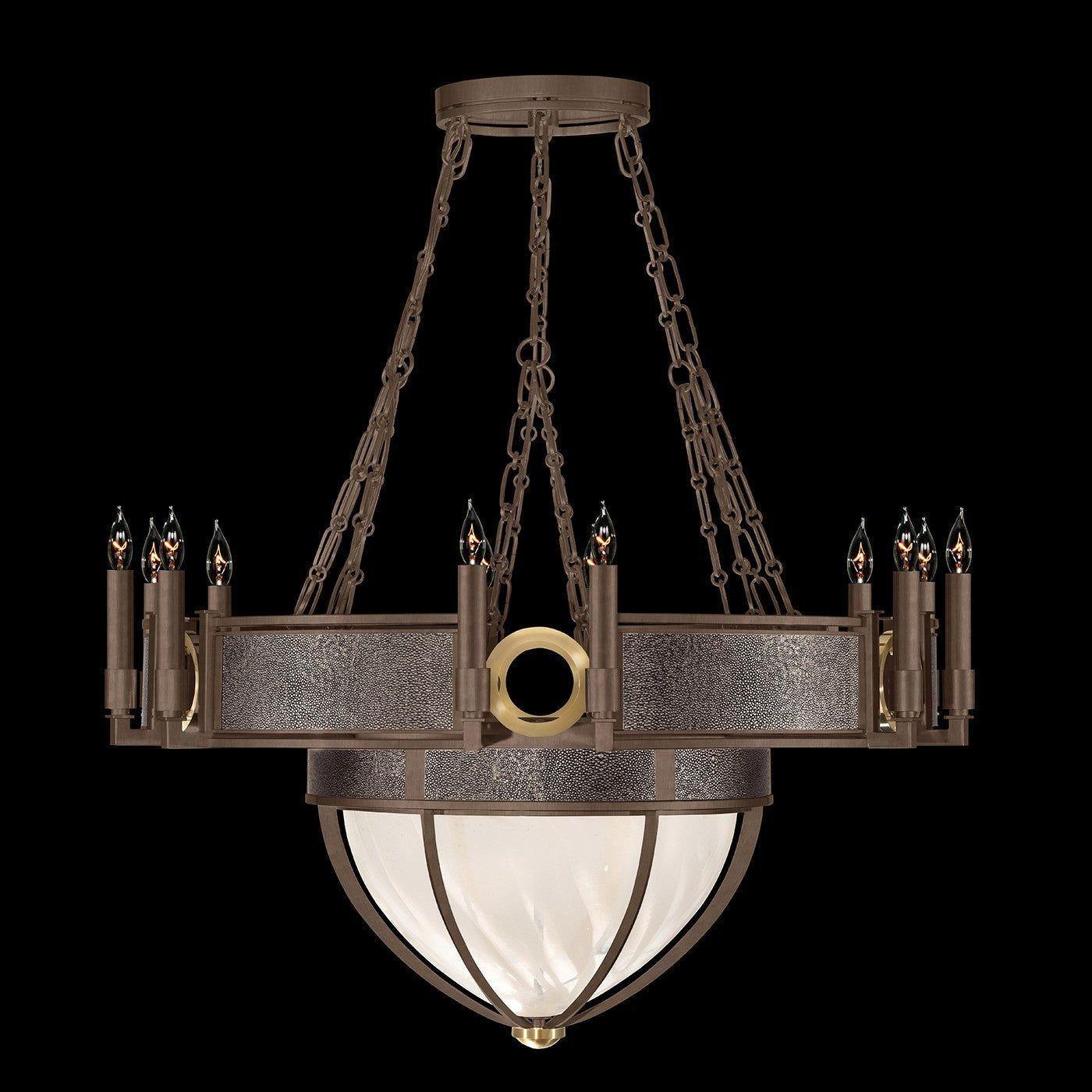 Fine Art Handcrafted Lighting - Mirage Bowl Chandelier - 100037-211 - Canada Light Shop