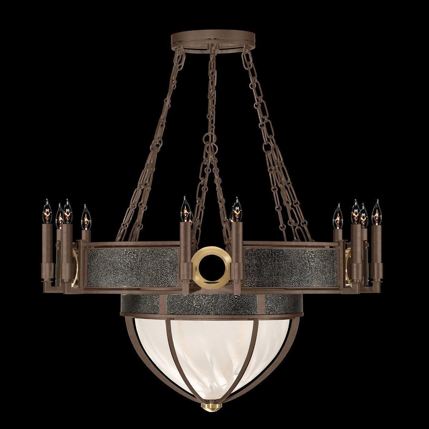Fine Art Handcrafted Lighting - Mirage Bowl Chandelier - 100037-213 - Canada Light Shop