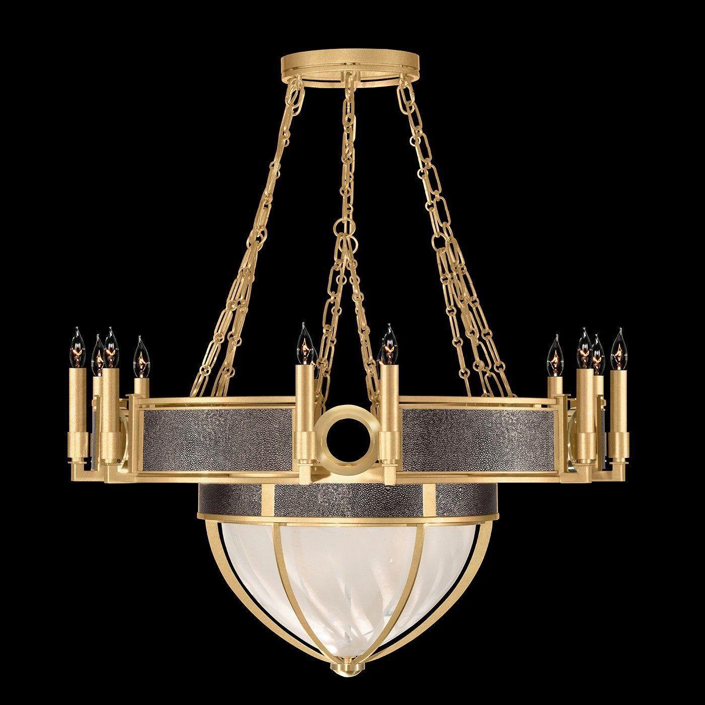 Fine Art Handcrafted Lighting - Mirage Bowl Chandelier - 100037-311 - Canada Light Shop