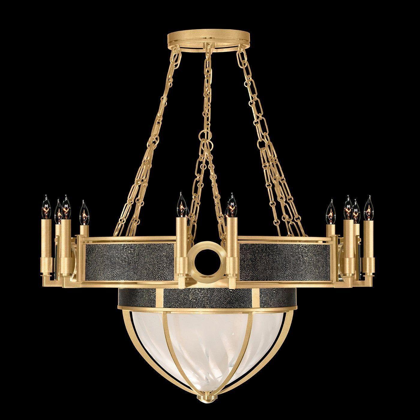 Fine Art Handcrafted Lighting - Mirage Bowl Chandelier - 100037-313 - Canada Light Shop