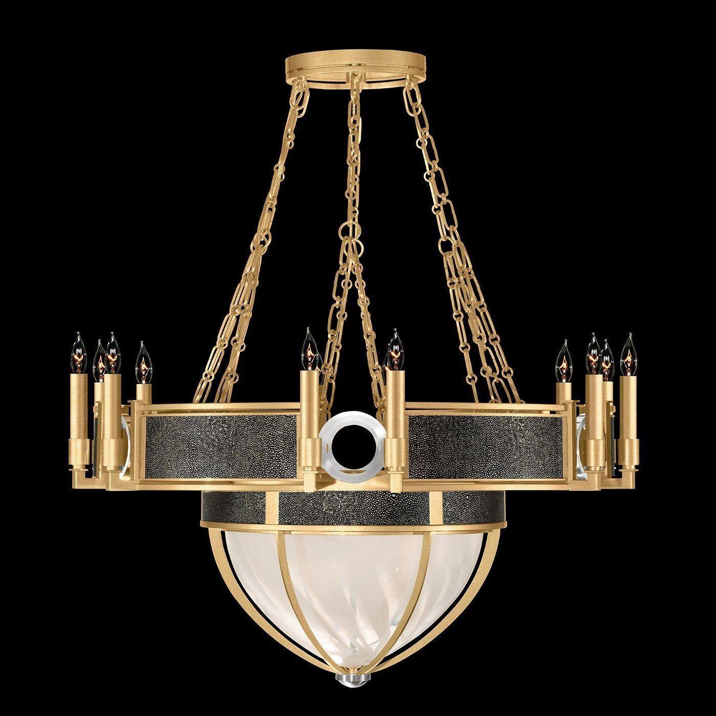 Fine Art Handcrafted Lighting - Mirage Bowl Chandelier - 100037-323 - Canada Light Shop