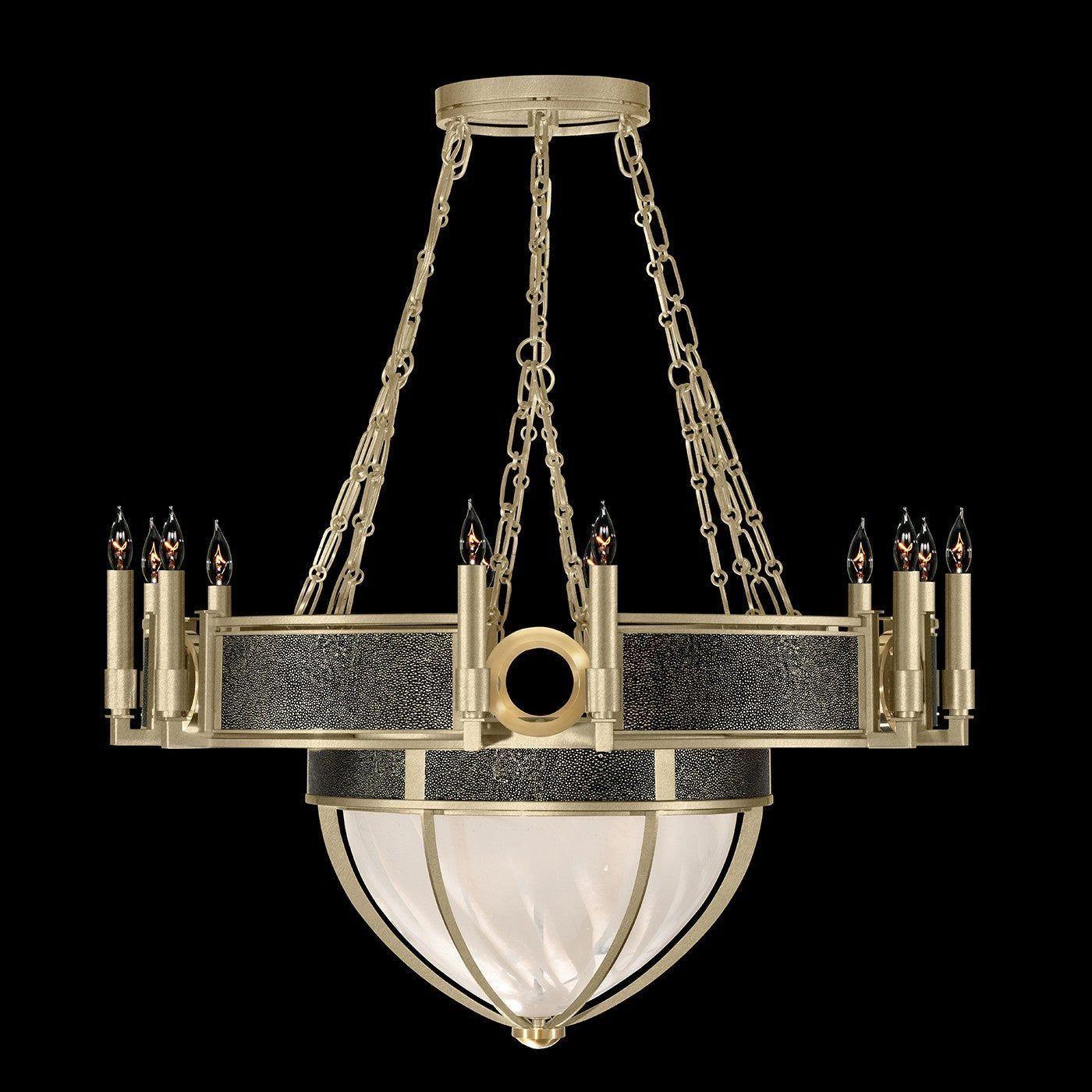 Fine Art Handcrafted Lighting - Mirage Bowl Chandelier - 100037-513 - Canada Light Shop