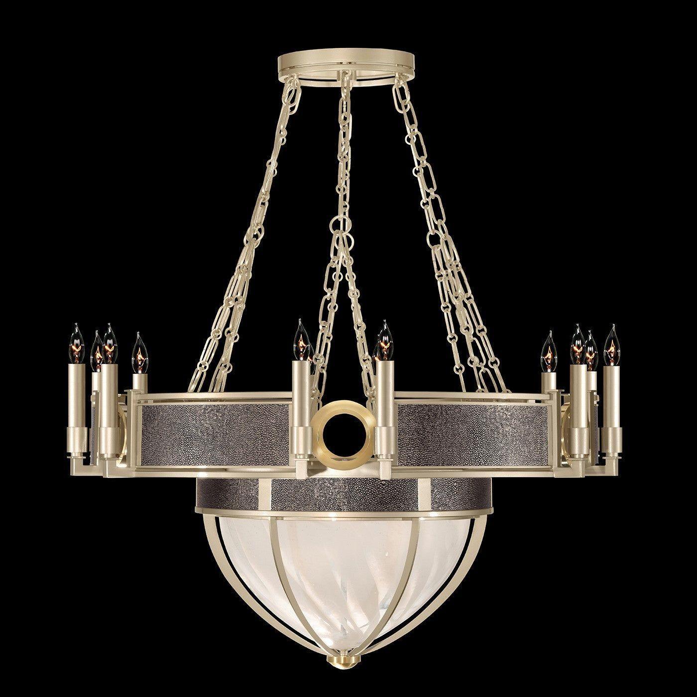 Fine Art Handcrafted Lighting - Mirage Bowl Chandelier - 100037-611 - Canada Light Shop
