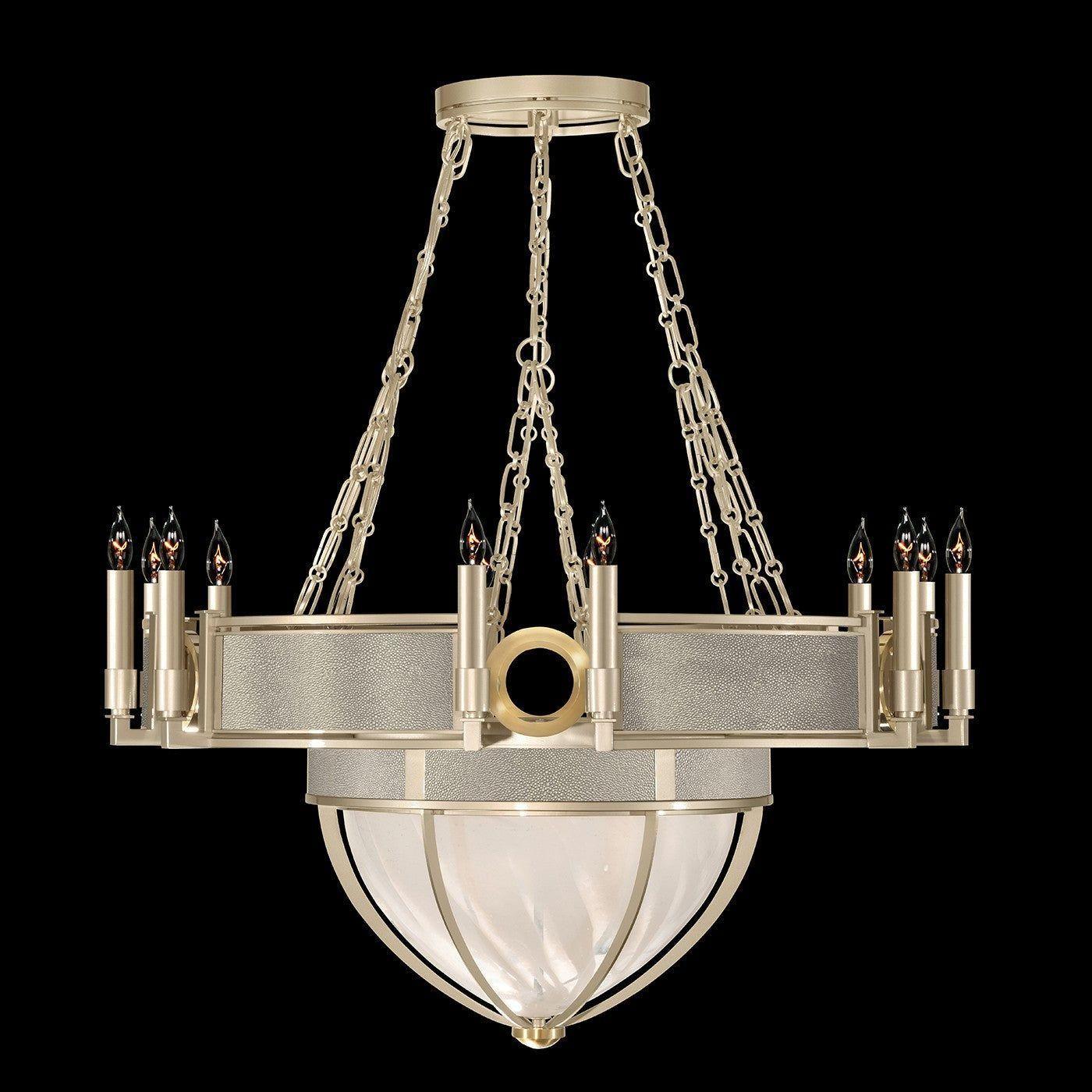 Fine Art Handcrafted Lighting - Mirage Bowl Chandelier - 100037-612 - Canada Light Shop