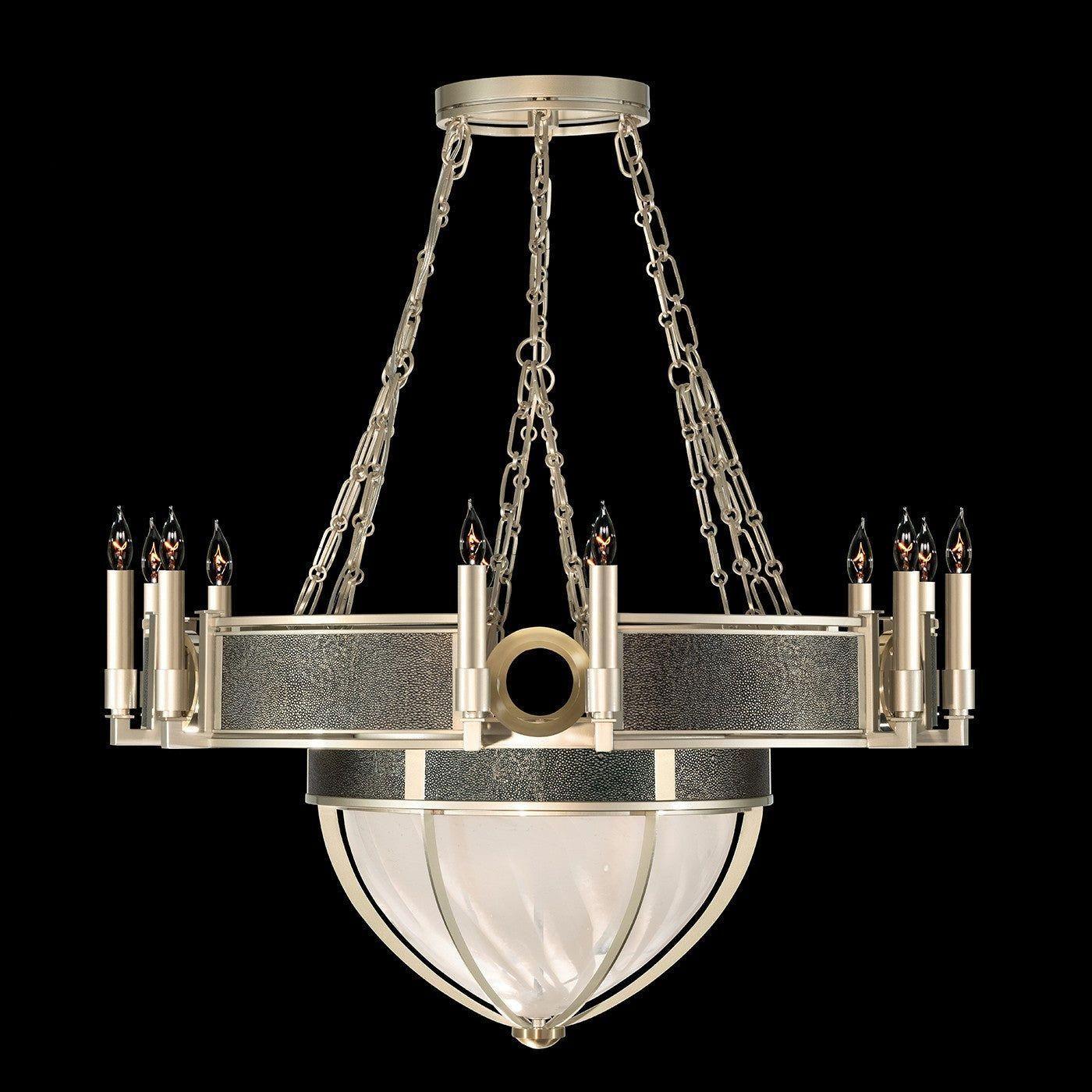 Fine Art Handcrafted Lighting - Mirage Bowl Chandelier - 100037-613 - Canada Light Shop