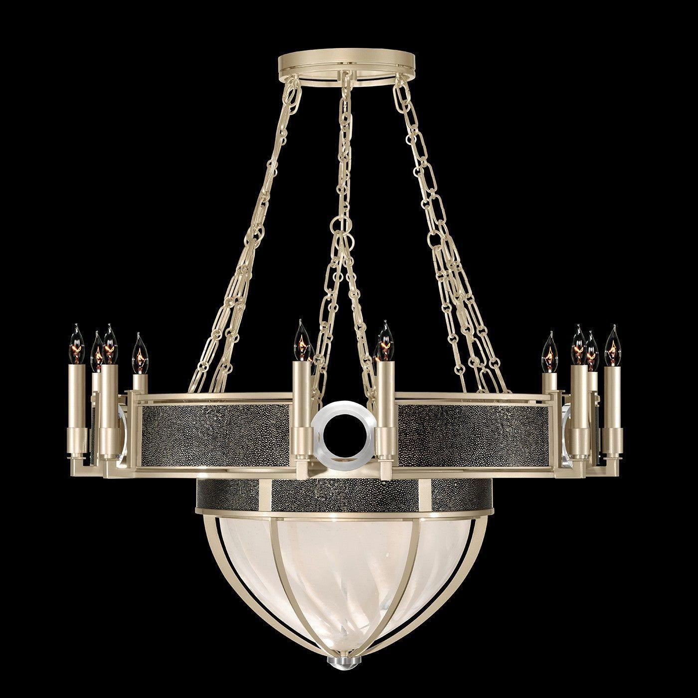 Fine Art Handcrafted Lighting - Mirage Bowl Chandelier - 100037-623 - Canada Light Shop
