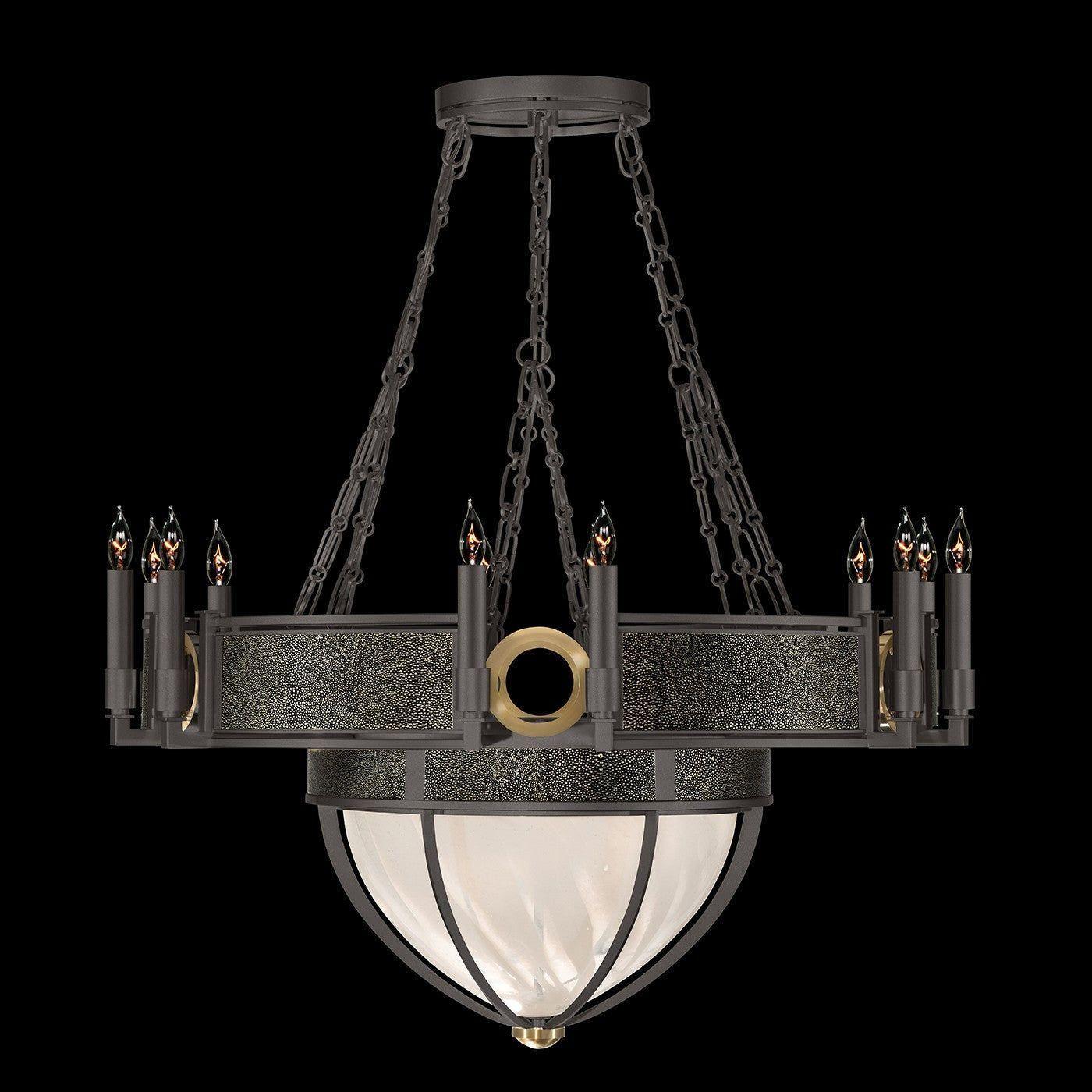 Fine Art Handcrafted Lighting - Mirage Bowl Chandelier - 100037-713 - Canada Light Shop