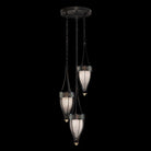 Fine Art Handcrafted Lighting - Mirage Multi-Light Pendant - 100044-113 - Canada Light Shop
