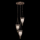 Fine Art Handcrafted Lighting - Mirage Multi-Light Pendant - 100044-211 - Canada Light Shop
