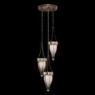 Fine Art Handcrafted Lighting - Mirage Multi-Light Pendant - 100044-212 - Canada Light Shop