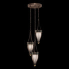 Fine Art Handcrafted Lighting - Mirage Multi-Light Pendant - 100044-213 - Canada Light Shop