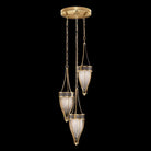 Fine Art Handcrafted Lighting - Mirage Multi-Light Pendant - 100044-311 - Canada Light Shop