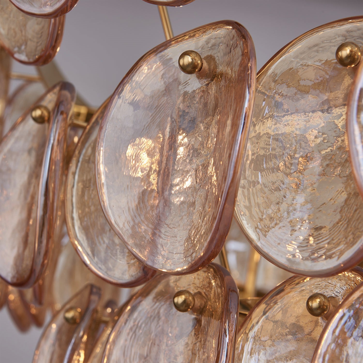 Kalco - 524656PWB - 14 Light Pendant - Uroko - Polished Winter Brass