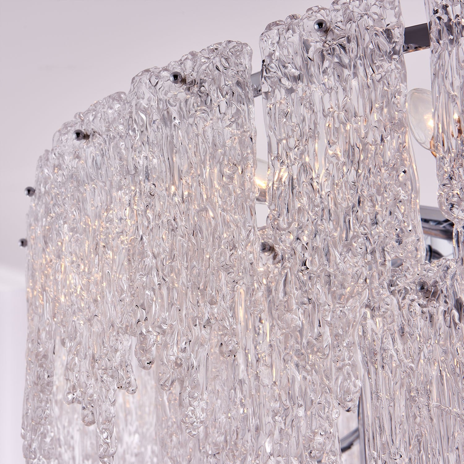 Kalco - 523256CH - 19 Light Pendant - Gisel - Polished Chrome