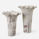 The Uttermost - Ruffled Petal Vases Set of 2 - 18174 - Canada Light Shop
