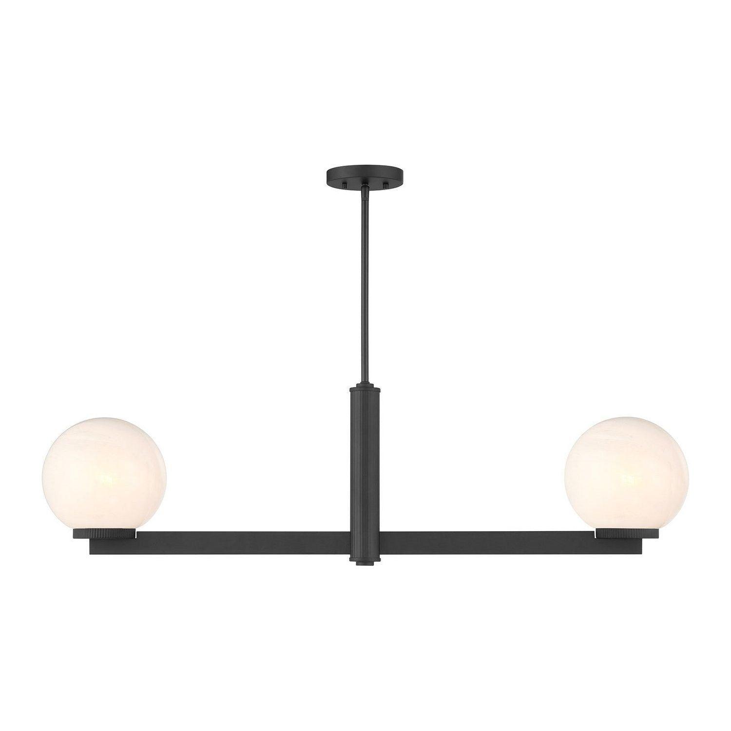 Meridian Lite Trends - Linear Chandelier M10024 - M100124MBK - Canada Light Shop
