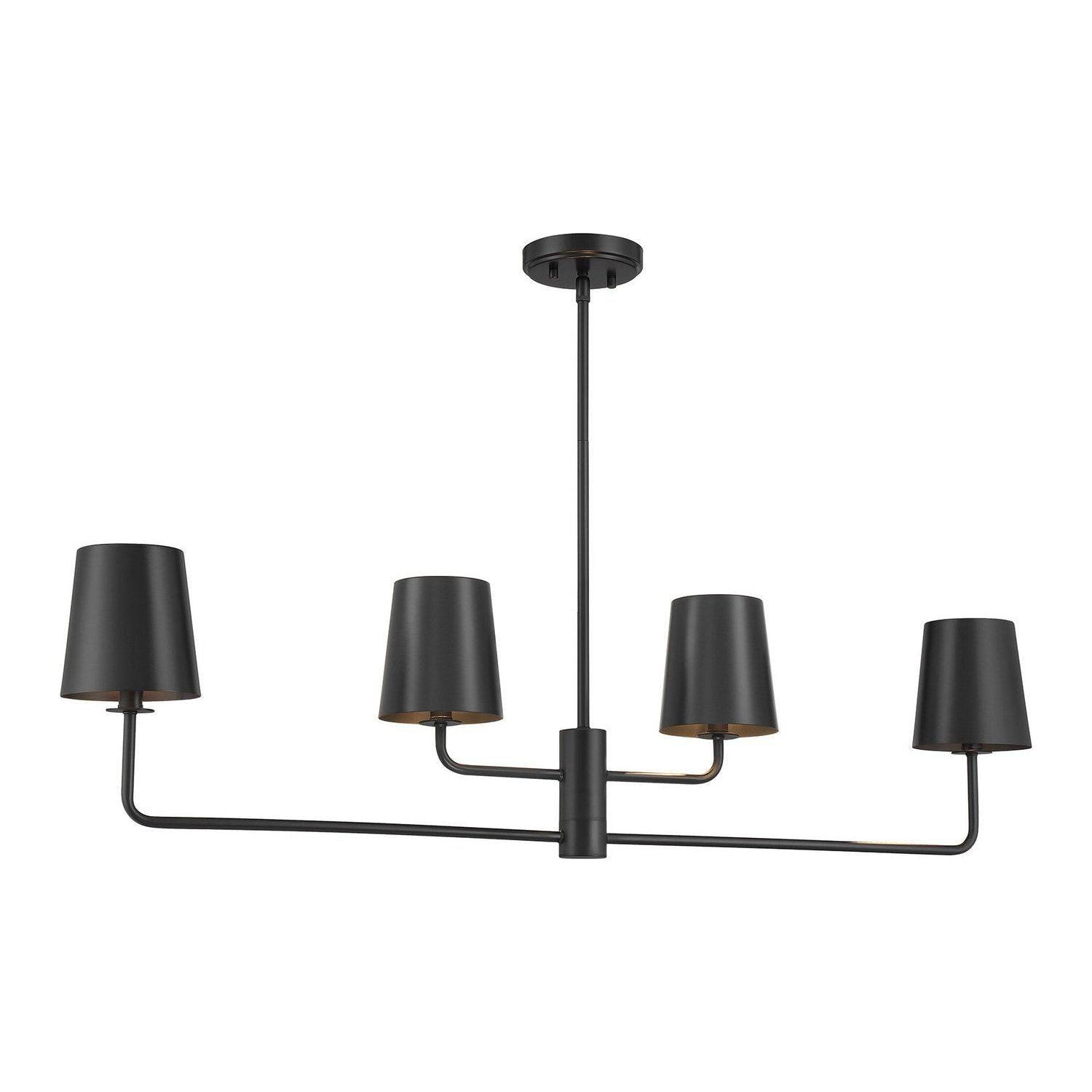 Meridian Lite Trends - Linear Chandelier M100127 - M100127MBK - Canada Light Shop