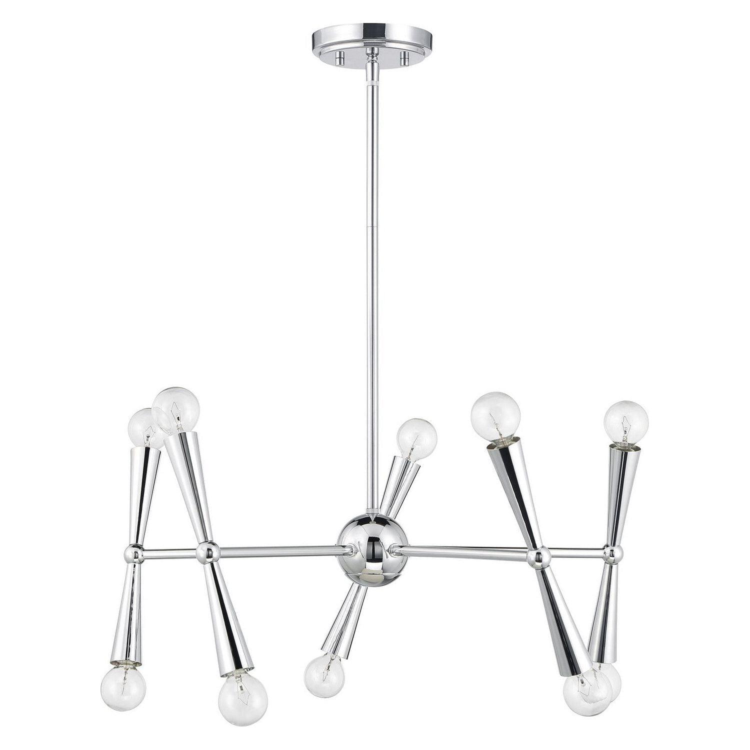 Meridian Lite Trends - Chandelier M100128 - M100128CH - Canada Light Shop