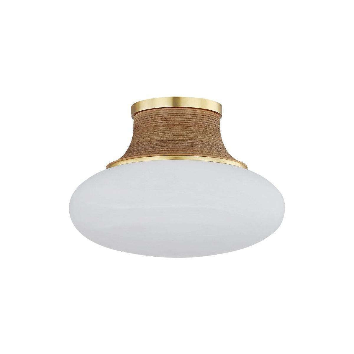 Hudson Valley Lighting - Pearl river Flush Mount - 2308-AGB - Canada Light Shop