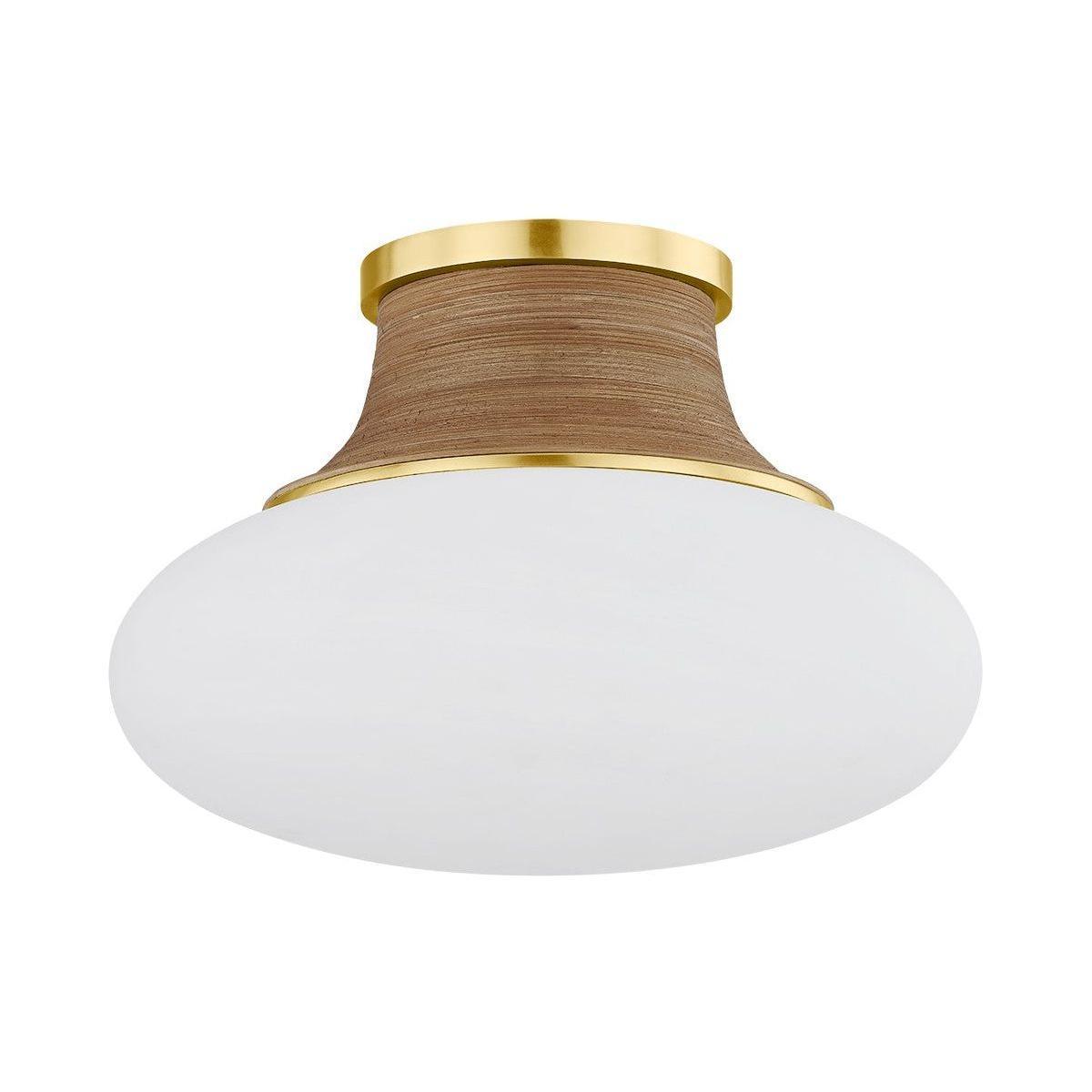 Hudson Valley Lighting - Pearl river Flush Mount - 2310-AGB - Canada Light Shop