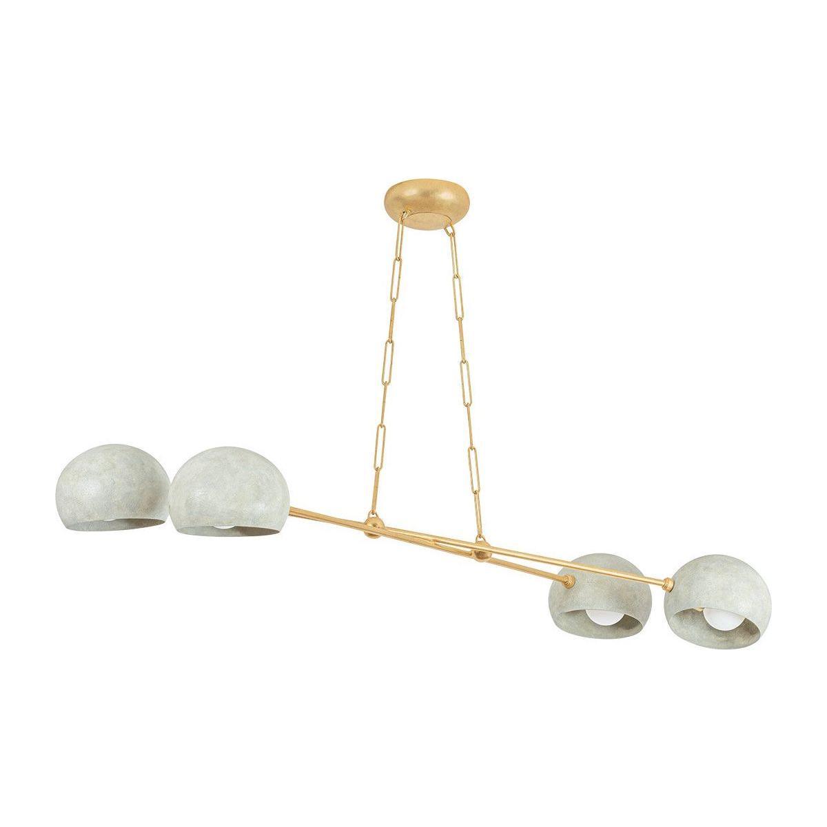 Hudson Valley Lighting - Turner Chandelier - 3104-VGL/LWP - Canada Light Shop