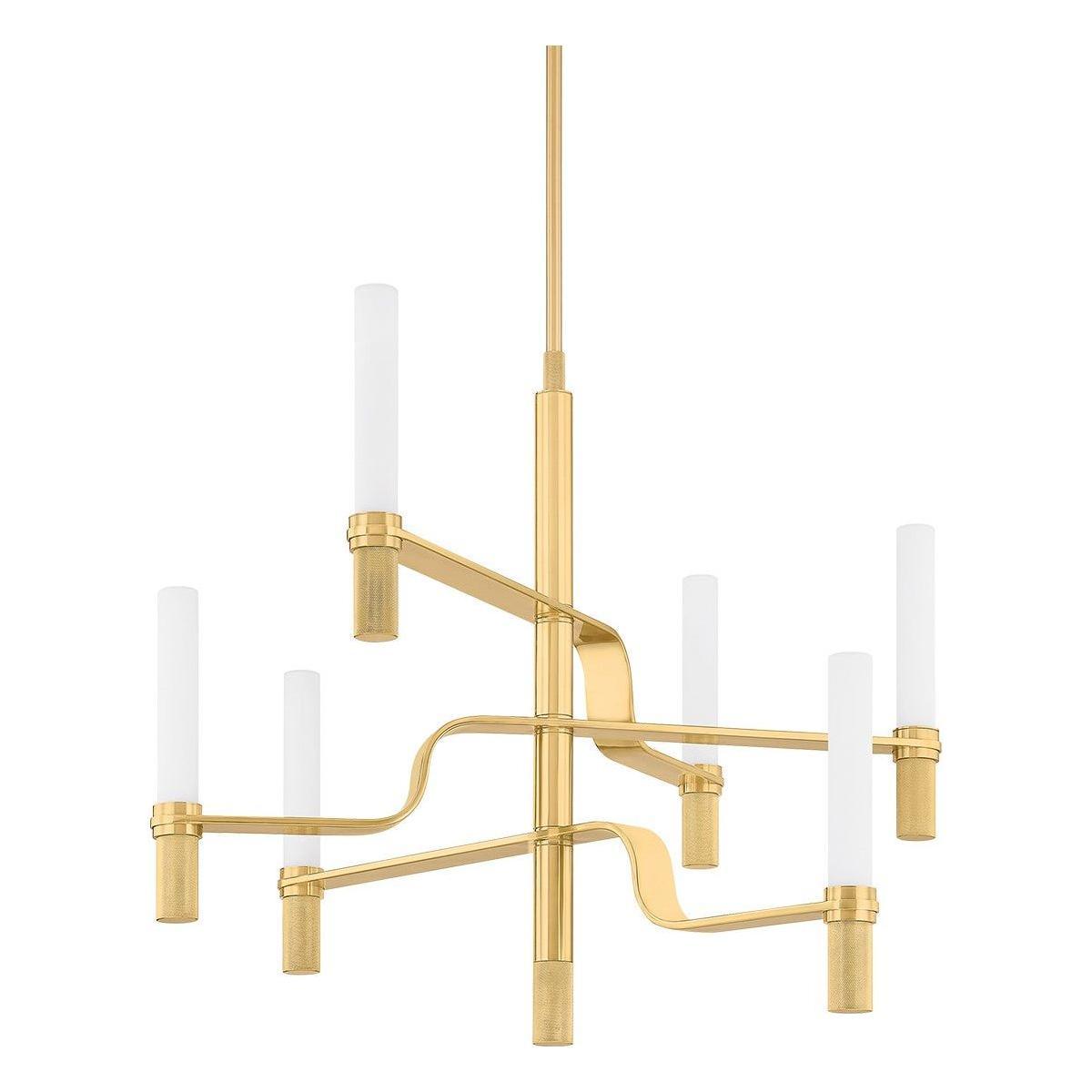 Hudson Valley Lighting - Allentown LED Chandelier - 4006-AGB - Canada Light Shop