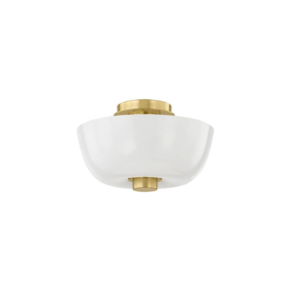 Hudson Valley Lighting - Dove Flush Mount - 5215-AGB - Canada Light Shop