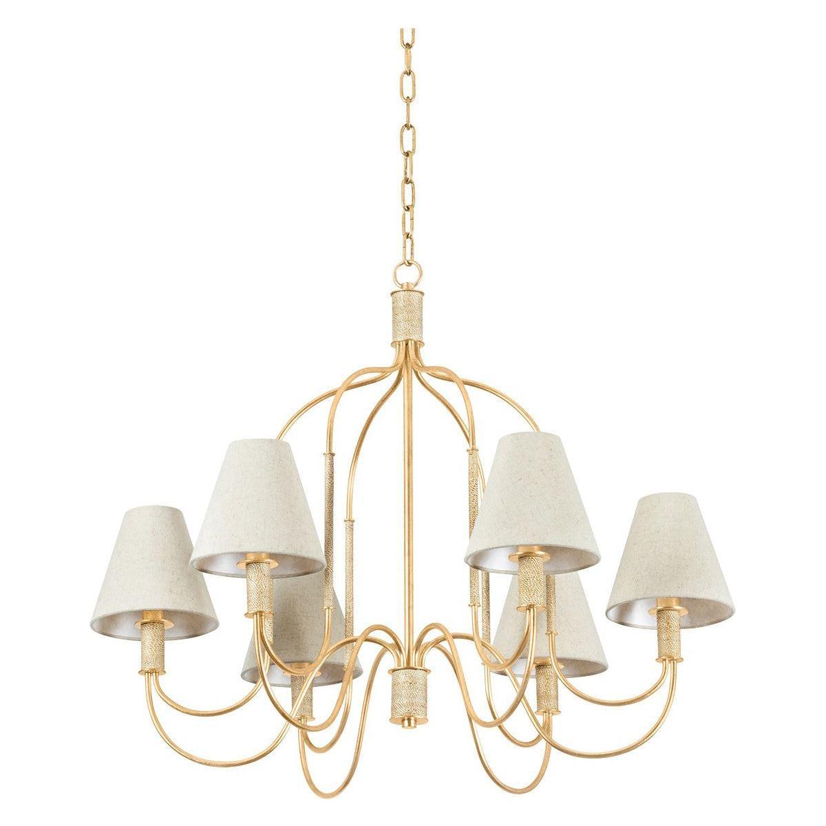 Hudson Valley Lighting - Warrensburg Chandelier - 5732-VGL - Canada Light Shop