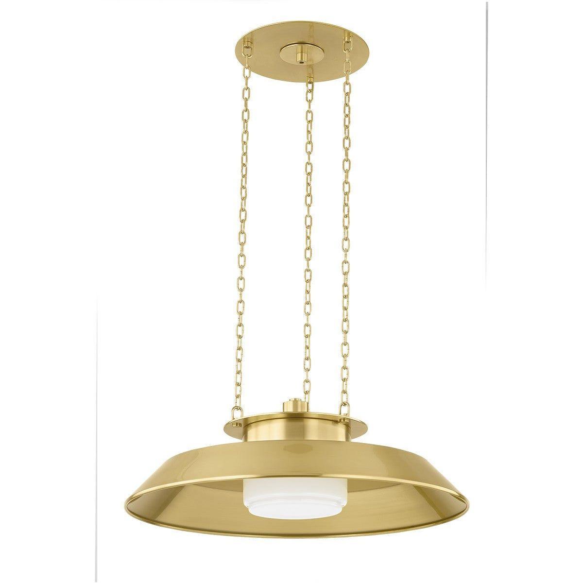 Hudson Valley Lighting - Woodrow Pendant - 8822-AGB - Canada Light Shop