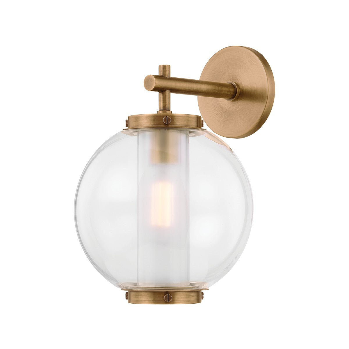 Troy Lighting Canada - B6214-PBR - One Light Wall Sconce - Marco - Patina Brass