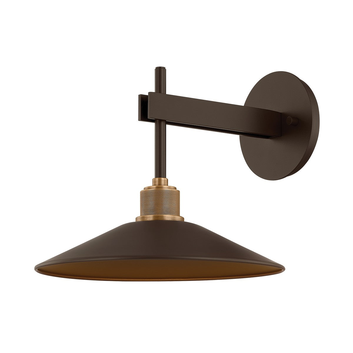 Troy Lighting Canada - B7810-PBR/BRZ - LED Wall Sconce - Harac - Patina Brass/Bronze