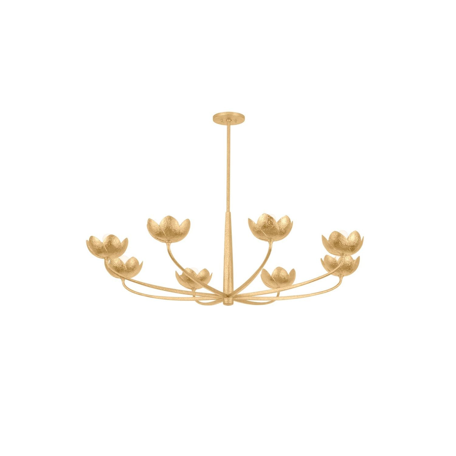 Troy Lighting Canada - F2048-VGL - Eight Light Chandelier - Arcata - Vintage Gold Leaf